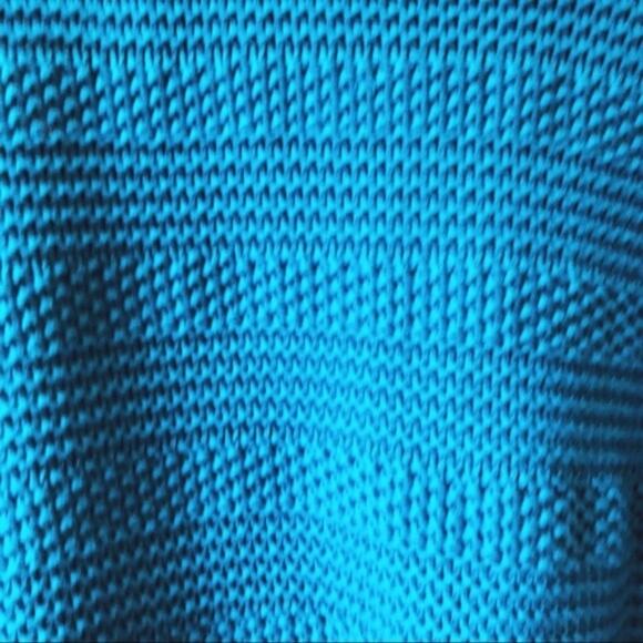 LOFT Blue Stitch Stripe Sweater - Picture 6 of 7